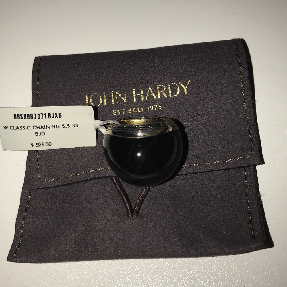 John Hardy classic chain dome ring